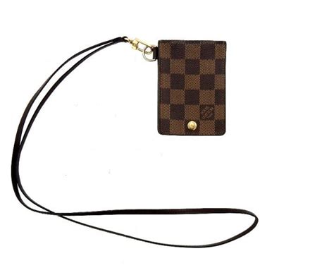 women's louis vuitton card holder|Louis Vuitton lanyard card holder.